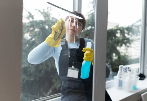 Nettoyage de vitres intérieures et extérieures à Nonac